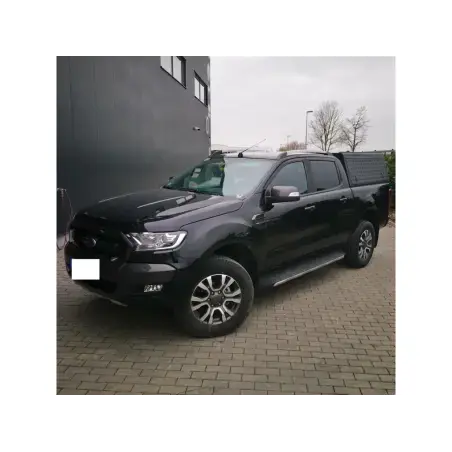 Hardtop Adventure noir strié Ford Ranger super cab 2012-2022 Alu-Cab